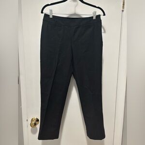 White House Black Market Black Slim Ankle Pants Size 6R